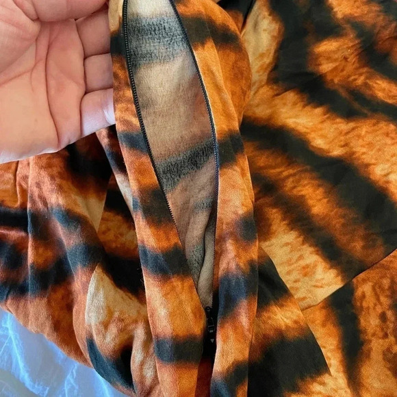 Mango tiger print midi dress - Picture 7 of 12